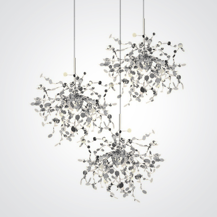 Люстра Tezani Argent 3R Хром ImperiumLoft