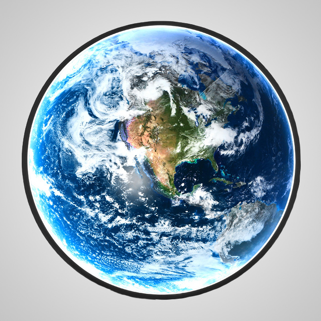 Настенный светильник COSMOS EARTH D60 ImperiumLoft