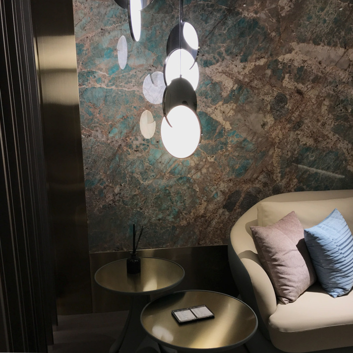 Подвесной светильник Cloyd BERING P1 / Ø20 см - золото (арт.10945)