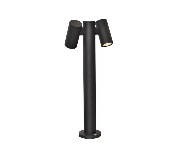 Светильник уличный Золли черный w23,2*6,4 основание d12 h80 Led 24W (3000K) Kink Light 09309-80F,19