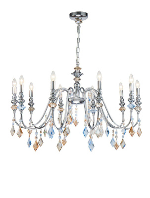 Люстра подвесная Lucia Tucci MAYA 4450.10 chrome