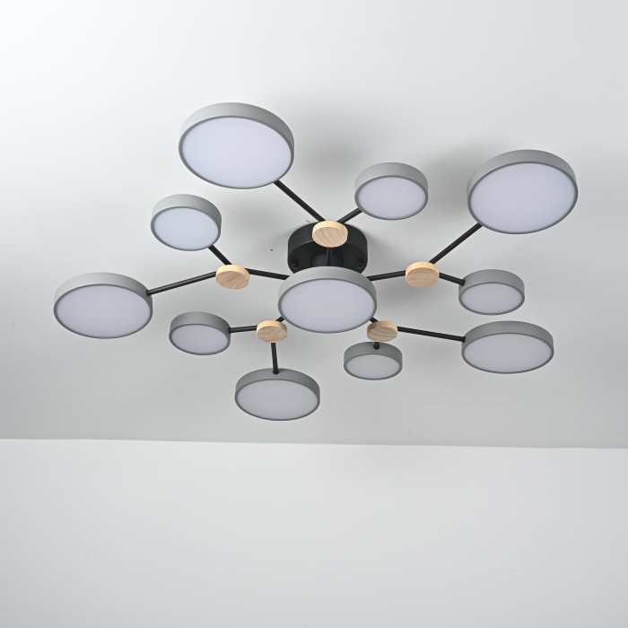 Потолочная люстра GAMMA D102 Grey ImperiumLoft