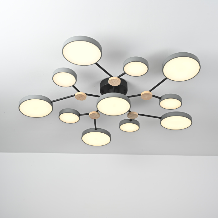 Потолочная люстра GAMMA D102 Grey ImperiumLoft