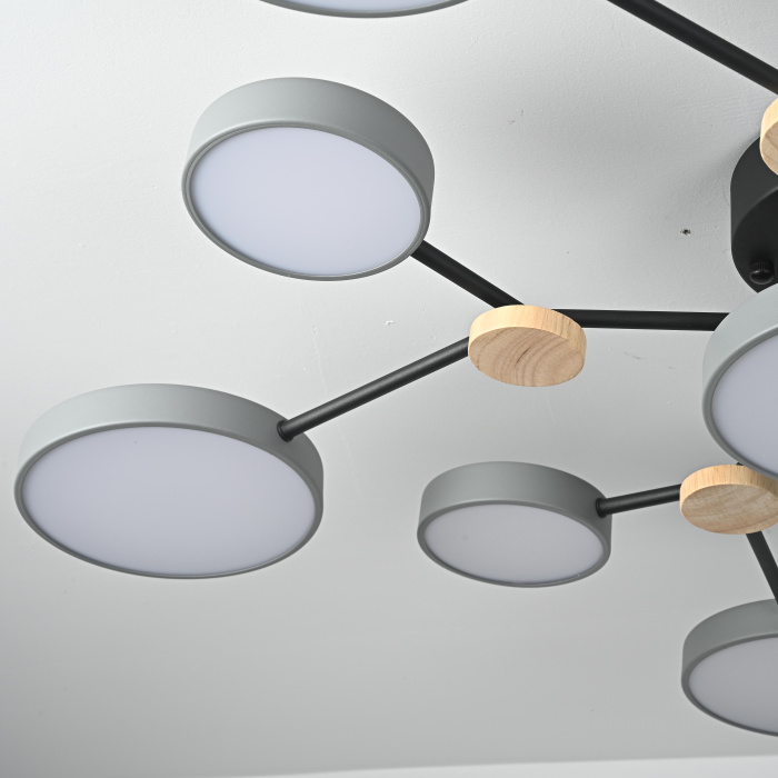 Потолочная люстра GAMMA D102 Grey ImperiumLoft