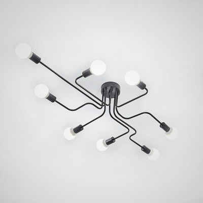 Потолочная люстра SCHEME BLACK ImperiumLoft