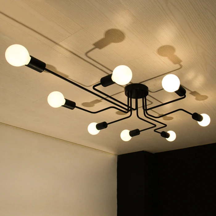 Потолочная люстра SCHEME BLACK ImperiumLoft