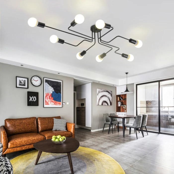 Потолочная люстра SCHEME BLACK ImperiumLoft