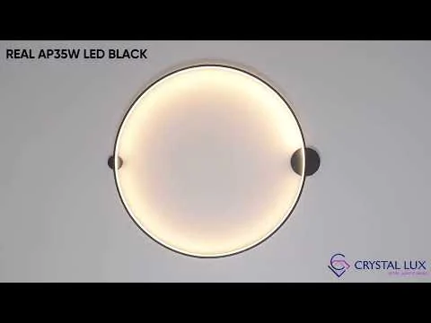 Бра Crystal Lux REAL AP35W LED BLACK