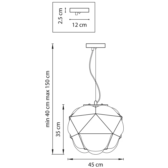 Подвесной светильник Erbareo LIGHTSTAR 799020