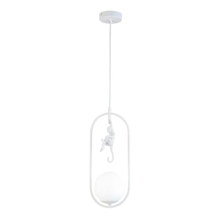 SLE115123-01 Светильник подвесной Белый/Белый E27 1*60W