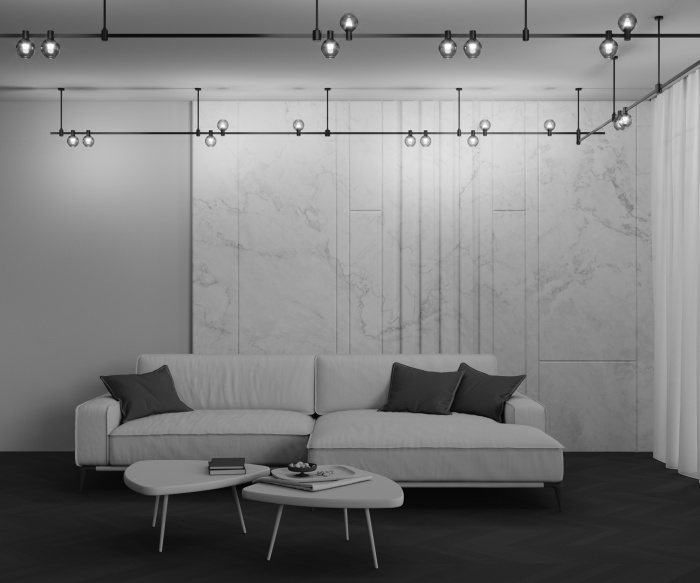 Трековый светильник Maytoni Bubble TR148-1-3W4K-B