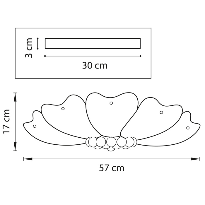 Накладной светильник Lobo LIGHTSTAR 804020