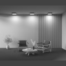 Потолочный светильник Maytoni Zon C032CL-36W3K-SQ-B