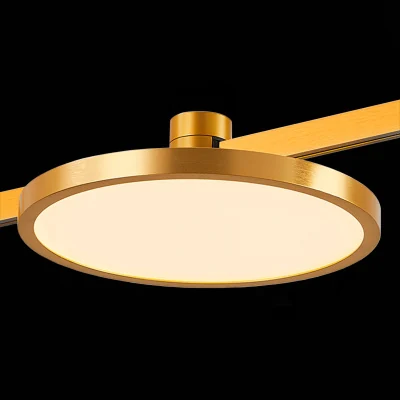 Магнитный трековый светильник FARM Золотистый LED 1*10W 3000K 520Lm Ra80 120 IP20 D168x ST818.206.12