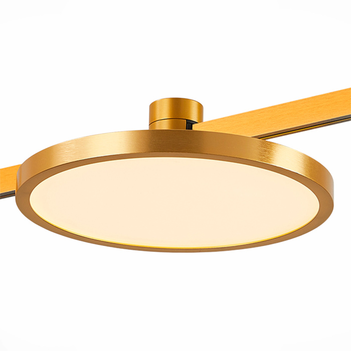 Магнитный трековый светильник FARM Золотистый LED 1*10W 3000K 520Lm Ra80 120 IP20 D168x ST818.206.12