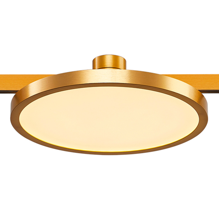 Магнитный трековый светильник FARM Золотистый LED 1*10W 3000K 520Lm Ra80 120 IP20 D168x ST818.206.12