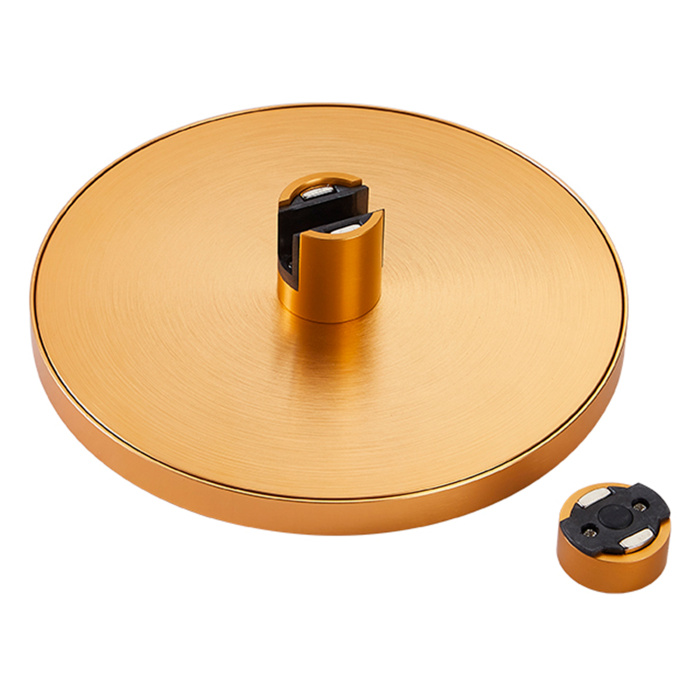 Магнитный трековый светильник FARM Золотистый LED 1*10W 3000K 520Lm Ra80 120 IP20 D168x ST818.206.12