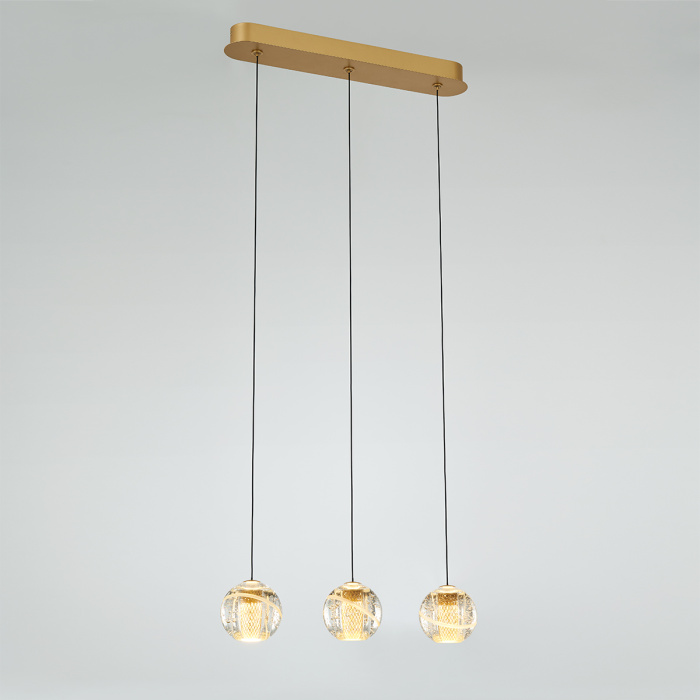 Подвесной светильник Delight Collection MD22001052 MD22001052-3B gold