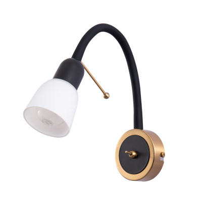 Светильник настенный Arte Lamp LETTURA A7009AP-1BK
