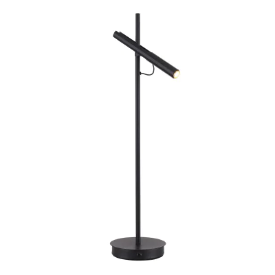 Прикроватная лампа ST-Luce Черный/Черный, Золотистый LED 1*3W 3000K SL6210.404.01