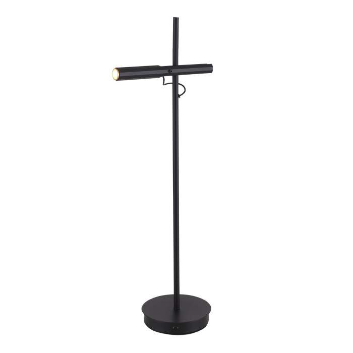 Прикроватная лампа ST-Luce Черный/Черный, Золотистый LED 1*3W 3000K SL6210.404.01