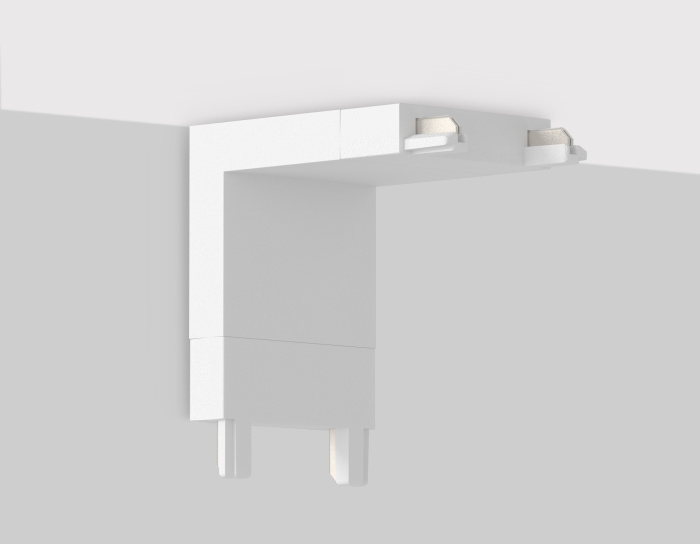 Коннектор угловой внутренний для накладного шинопровода Magnetic Ultra Slim Ambrella light GV1103