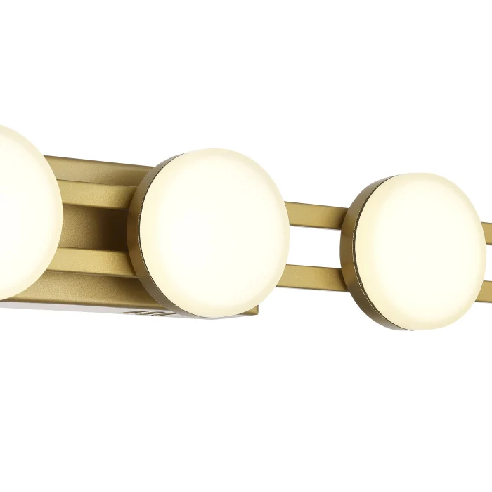 Светильник настенный ST-Luce золотистый/белый LED 1*12W 4000K SL6610.201.06