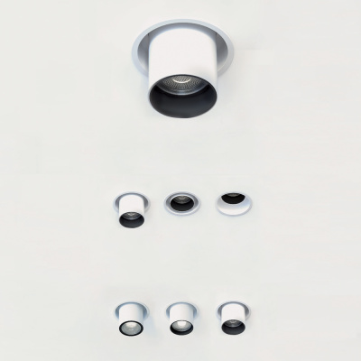 Спот встраиваемый Nowodvorski Mono Slide White/Black 10796