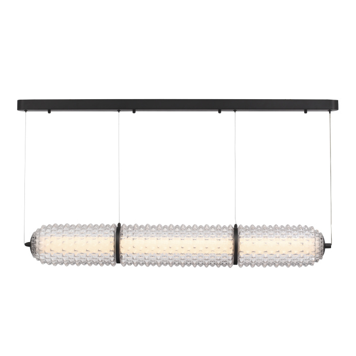 Светильник подвесной ST-Luce черный/прозрачный LED 1*37W 4000K SL6144.413.01