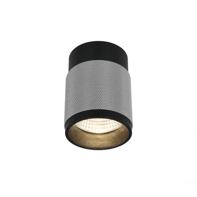 Светильник накладной iLedex Delta 1955-10W-3000K-36 BK+SL