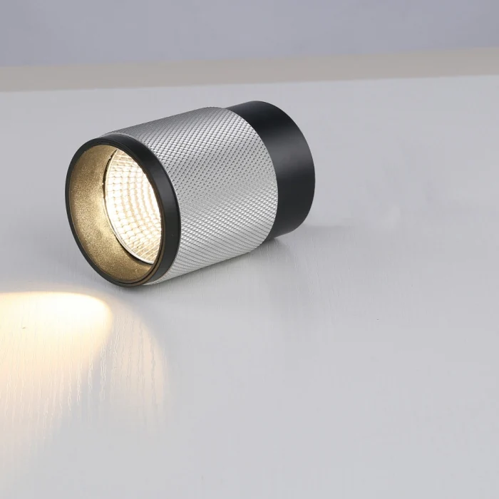 Светильник накладной iLedex Delta 1955-10W-3000K-36 BK+SL