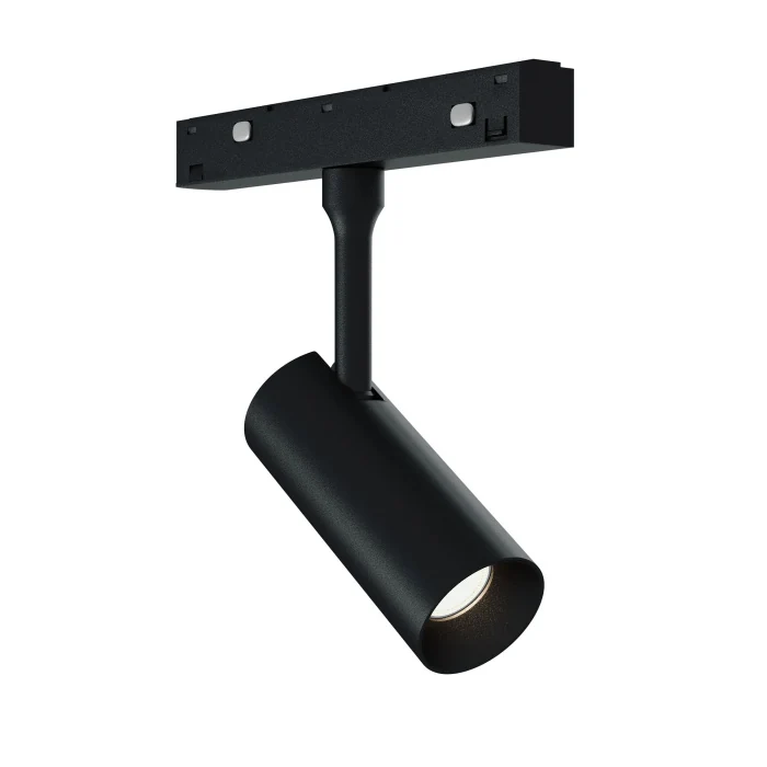 Трековый светильник черный LED 1*7W 4000K 660Lm Ra>90 IP20 D35xH80 48V ST1365.446.07_DIM