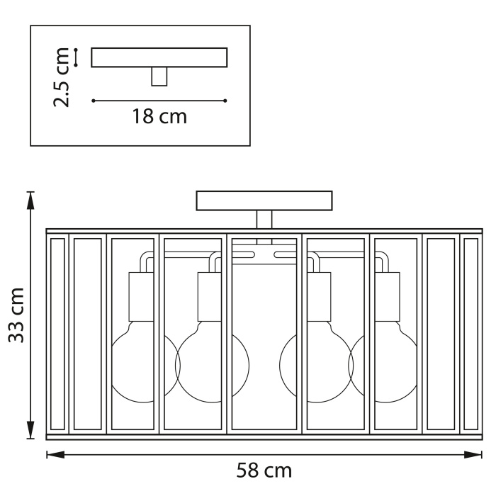 Люстра потолочная Genni Lightstar 798287