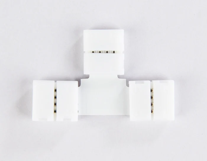 Соединитель T для светодиодной ленты 5050 12/24V (4 конт.) GS7001 (5шт) Ambrella light GS7001