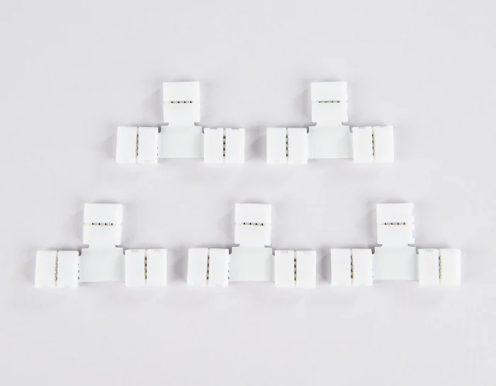 Соединитель T для светодиодной ленты 5050 12/24V (4 конт.) GS7001 (5шт) Ambrella light GS7001