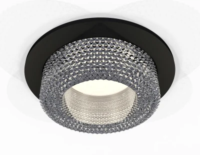 Комплект встраиваемого светильника с композитным хрусталем Ambrella light XC7622020