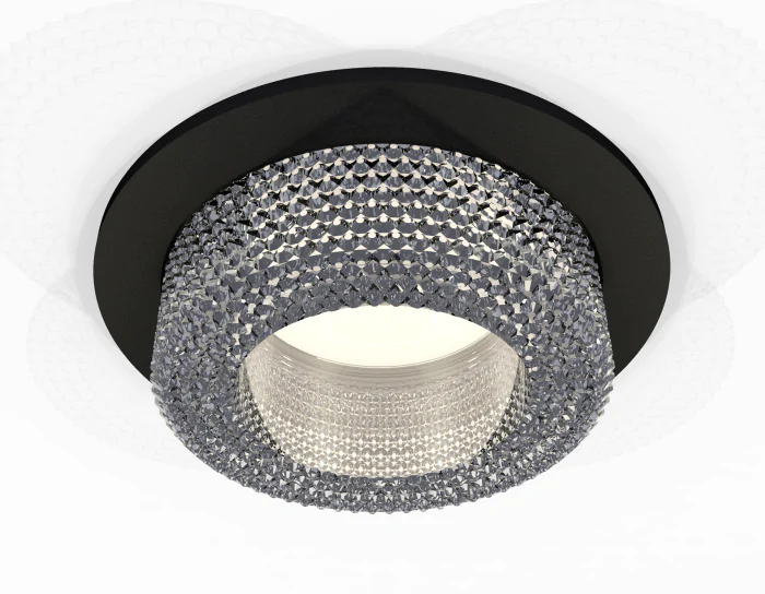 Комплект встраиваемого светильника с композитным хрусталем Ambrella light XC7622020
