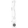Подвесной светильник Maytoni Collar P069PL-L17CH3K