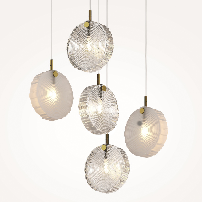 Каскадная люстра Maytoni Frozen MOD254PL-05BS
