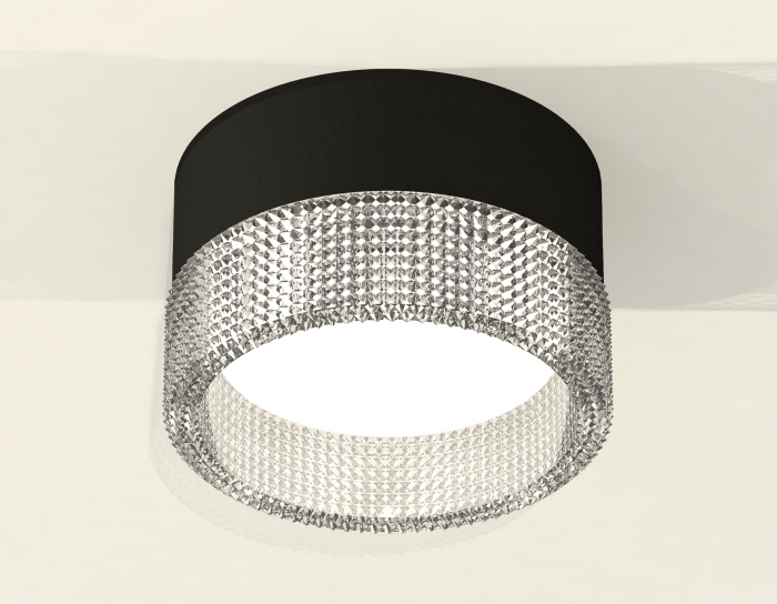 Комплект накладного светильника с композитным хрусталем Ambrella light XS8102030