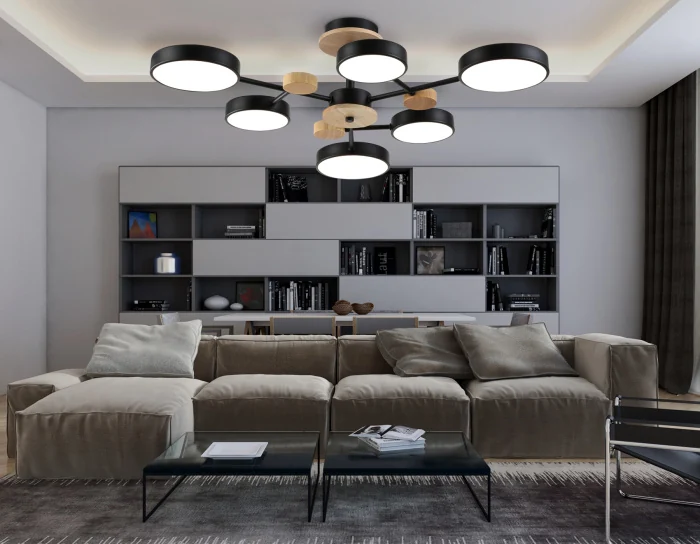 Люстра светодиодная на штанге AMBRELLA light FL4863