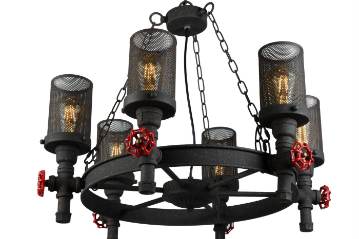 Подвесная люстра iLamp Loco P0182-6