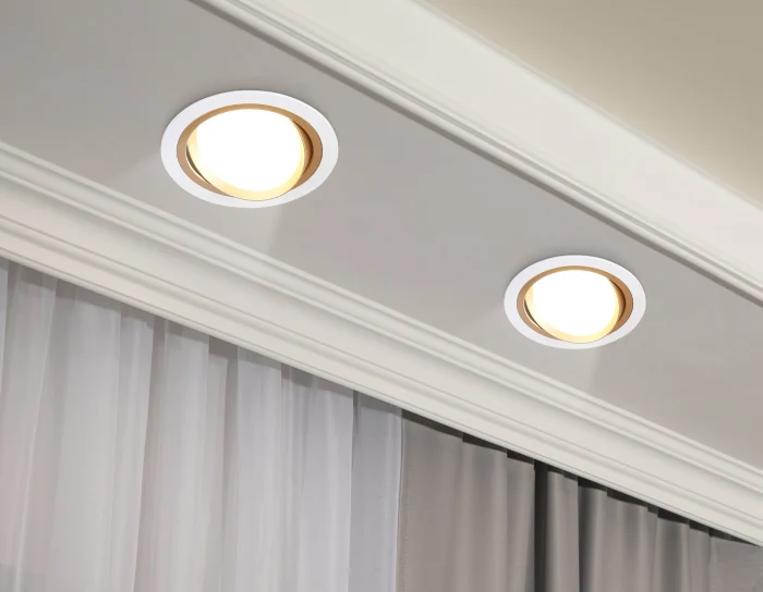 Встраиваемый поворотный точечный светильник GX53 AMBRELLA light TN51912