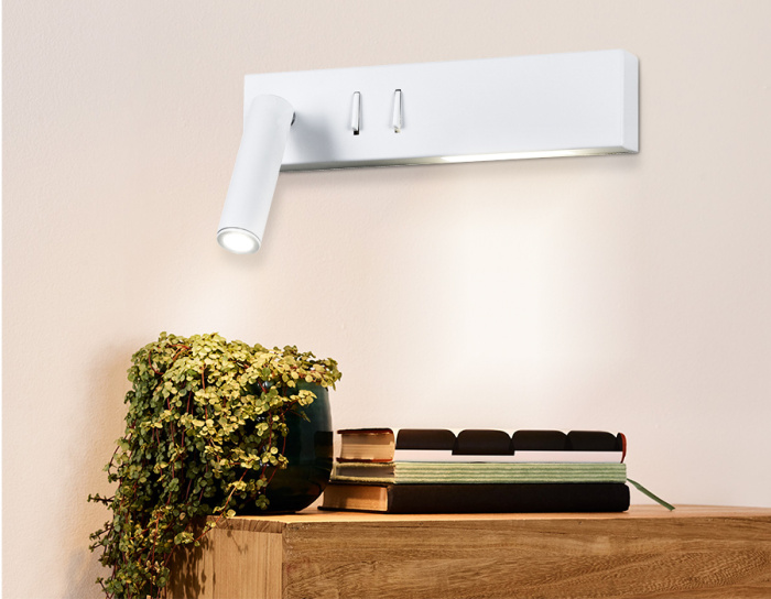 Настенный поворотный светодиодный светильник с выключателем Ambrella light FW285