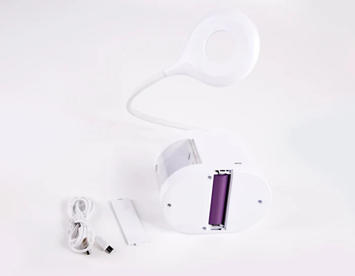 Настольная светодиодная лампа со встроенной аккумулятороной батареей и органайзером Ambrella light DE561