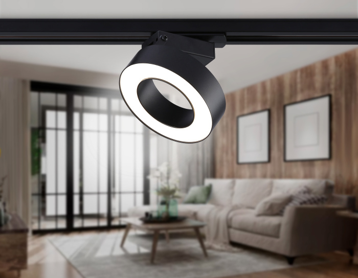 Трековый однофазный светодиодный светильник Ambrella light GL6868