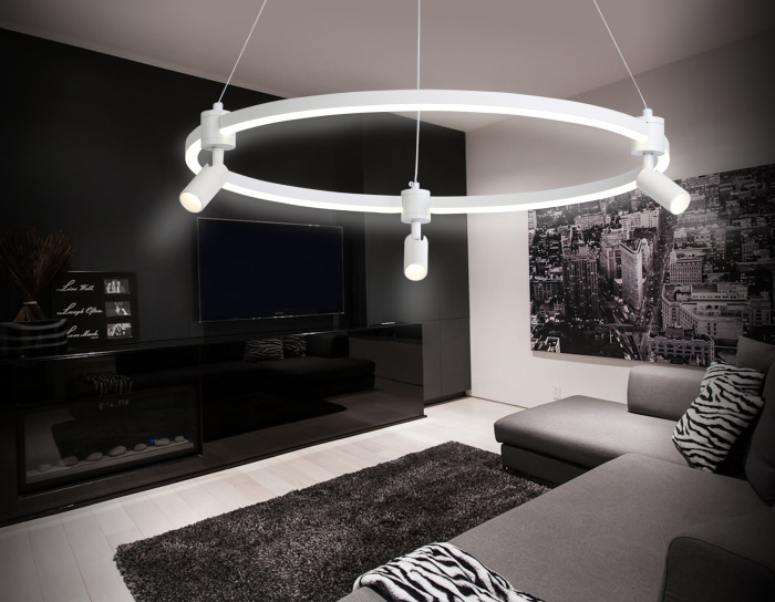 Подвесной светодиодный светильник с пультом Ambrella light FL5292