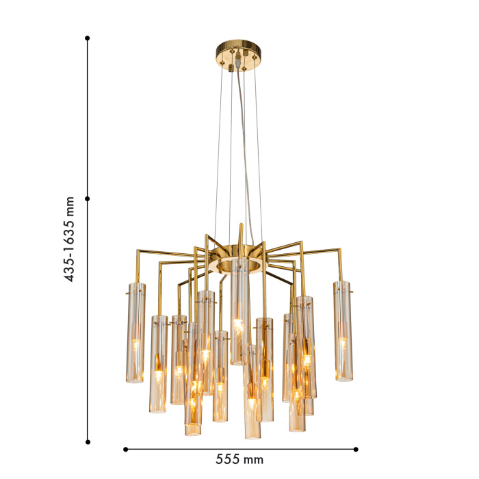 Подвесная люстра Favourite 4500-15P