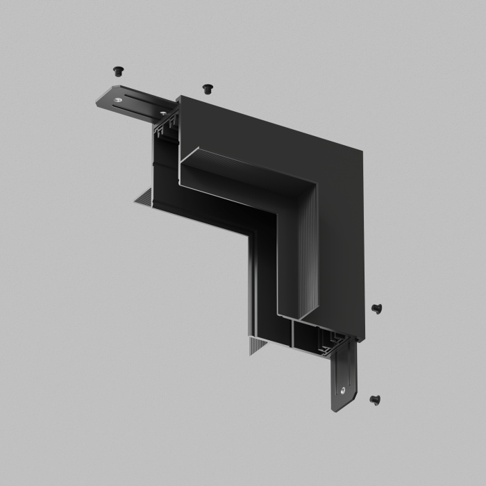 Соединитель для шинопровода Denkirs SMART HIDE TR2118-BK