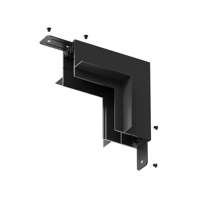 Соединитель для шинопровода Denkirs SMART HIDE TR2118-BK